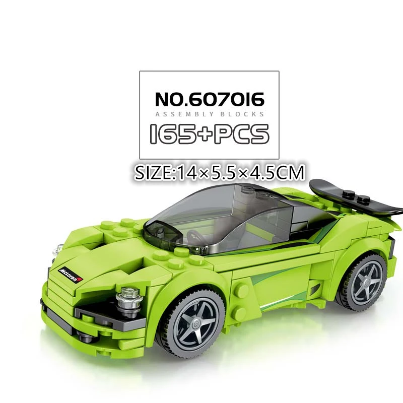 Speed Champions Technic City Assemble autos model Building Blocks supercar city Racing Car Bricks Toys for Children small bricks