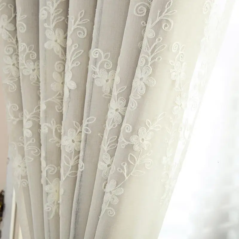 Fenetre Perde Firanki Na Okno Европейский Visillos De Kids Кухня Гостиная Роскошный Rideaux Pour Le салон Cortinas шторы - Цвет: Number  5