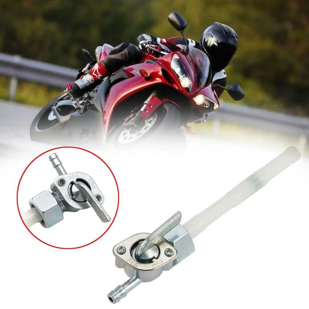 Универсальный 1 шт. переключатель топливного бака мотоцикла кран петух резьба