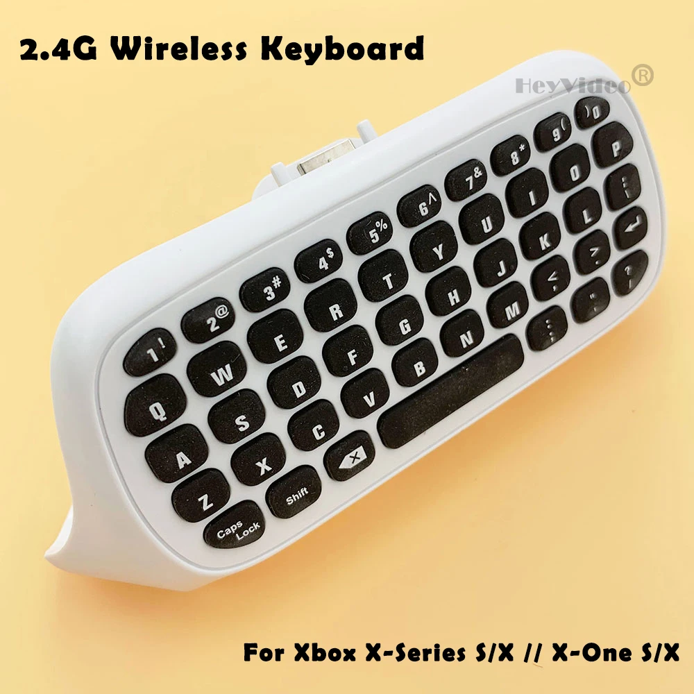 

2.4G Wireless Mini Keyboard for Xbox X Series S/X Game Controller With USB Receiver Keyboard Chat Game keyboard for Xbox One S/X