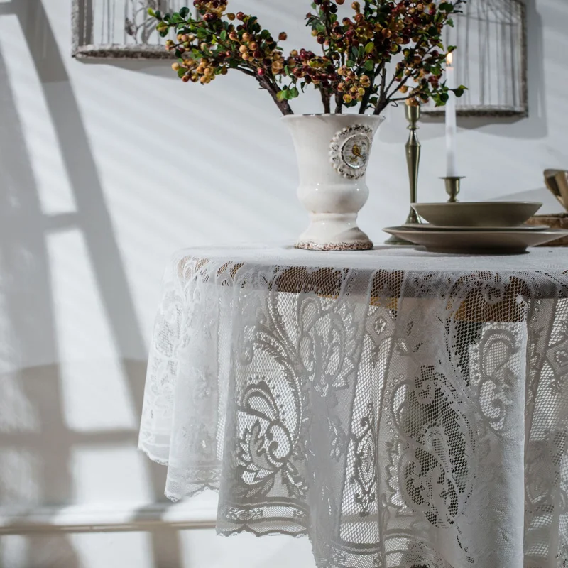 

Modern Table Runners for Decoration Table Wedding Table Overlay Rustic Home White Lace Table Runner Luxury Elegant Table Runner