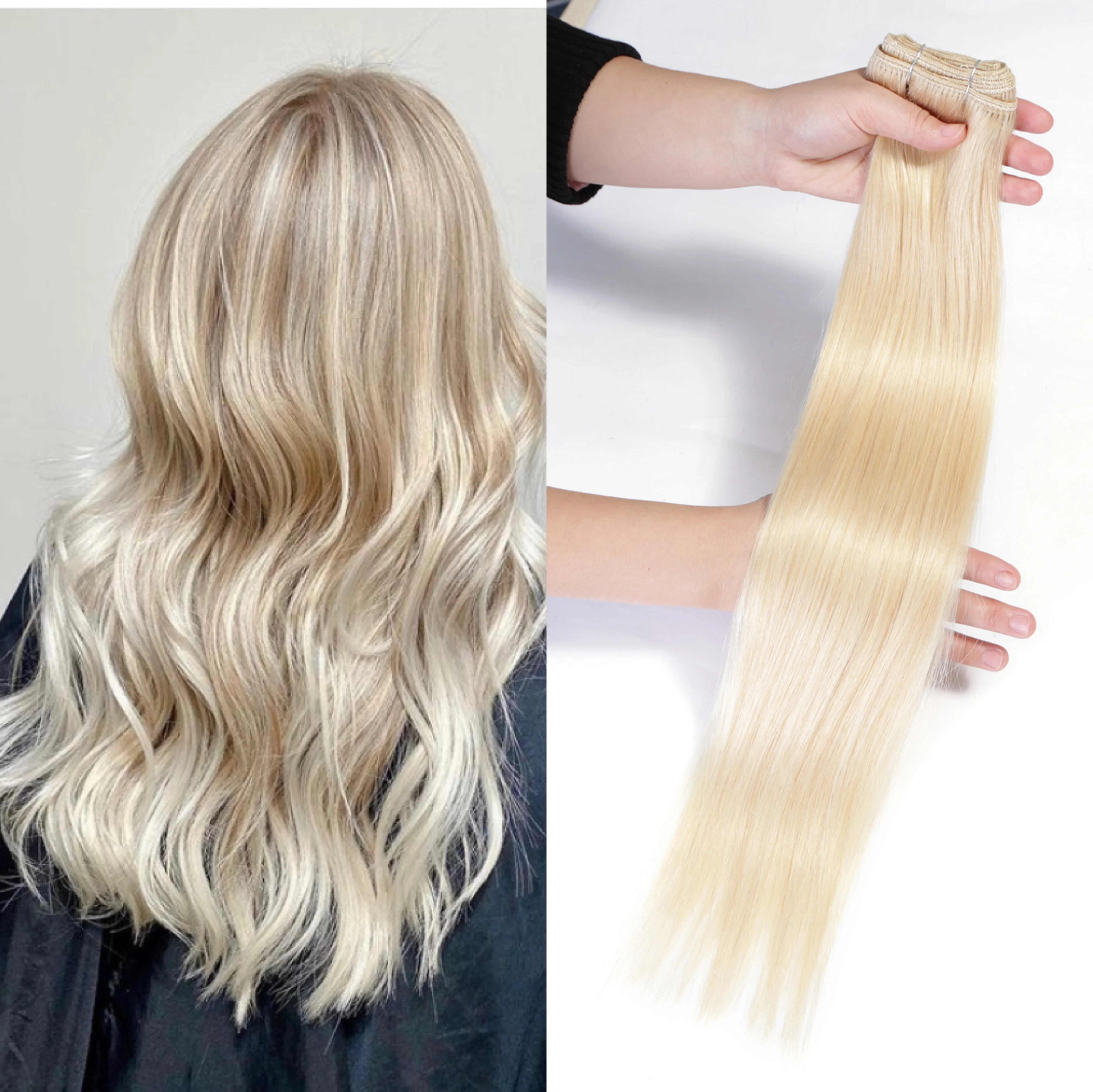 Neitsi прямые волосы Remy для наращивания 20 &quot24" 100 г/шт. черные блонд Омбре