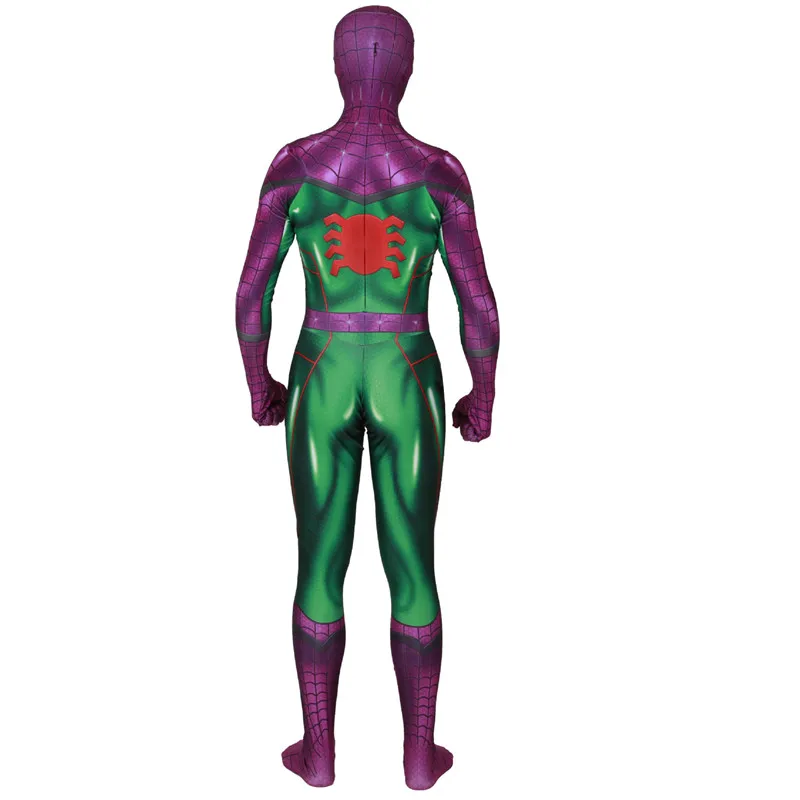 Новинка; костюм для косплея «stley Spider Boy Cinematic Universe»; Zentai Joker Mashup; боди с рисунком «спайдербой»; комбинезоны
