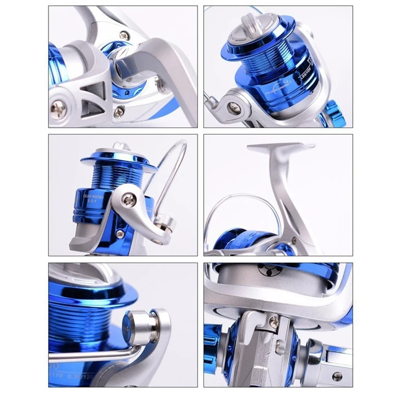 Рыболовная катушка для ловли карпа металлическая морской рыбалки максимальное