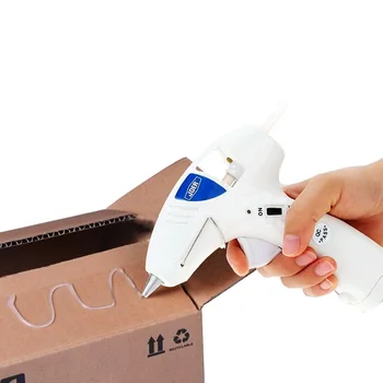 

10W Hot Melt Glue Gun Cordless Hot Melting Glue Tool Industrial Mini Portable Thermo Electric Heat Temperature Tool