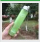Green 280 мл бутылка для воды цветная пластиковая посуда для напитков тур Открытый Спорт школа герметичное уплотнение Тыква альпинистские бутылки для воды матовая# LR4 - Цвет: Green