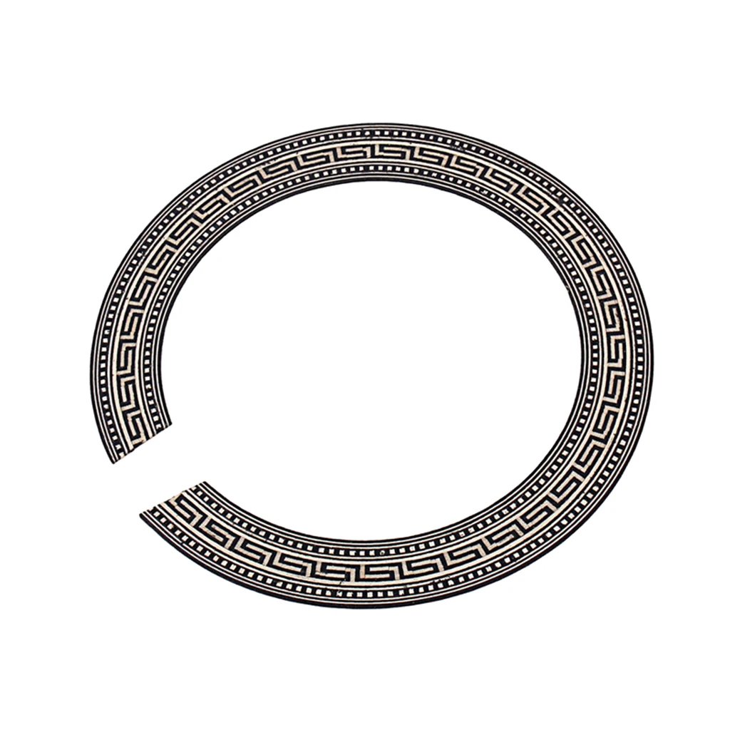 Wooden Soundhole Rosette Acoustic Folk Classcial Guitar Handmade Decal Inlay