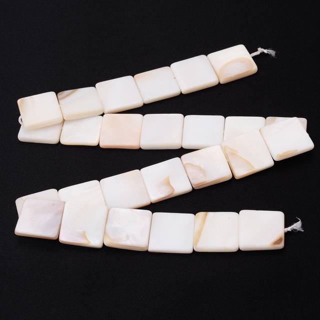 Shell Beads Mother of Pearl Love Star Oval Round Flat Loose Spacer Beads for Jewelry Making DIY Charm Bracelet Necklace