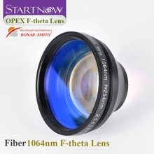 1064nm Волокна Лазерная f-тета объектив сканирования 60x60-300x300 мм F100-430 мм плавленый кварт YAG полевой объектив для лазерной маркировки машины
