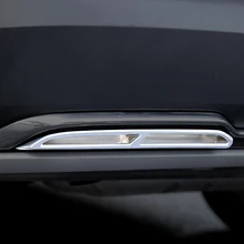 Lsrtw2017 Abs автомобиля задний хвост выхлопной Piper крышка планки для Skoda Kodiaq интерьер молдинги аксессуары