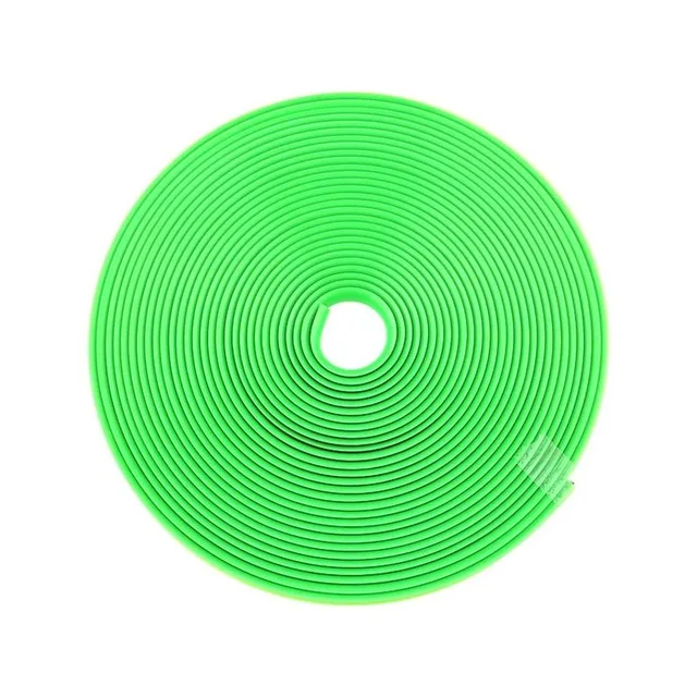 8 м/рулон стиль IPA Rimblades автомобиль цвет колеса диски протекторы Декор полосы шин защитная линия резиновая отливка отделка dfdf - Название цвета: green