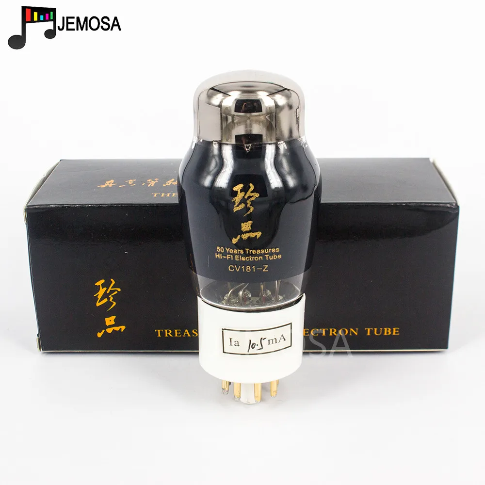 1PC SHUGUANG 50 Years Treasures Vacuum Tube CV181-Z Replace 6SN7 6H8C 6N8P CV181 Electron Tube HIFI Audio Vacuum Tube Amplifier voice amplifier Audio Amplifier Boards