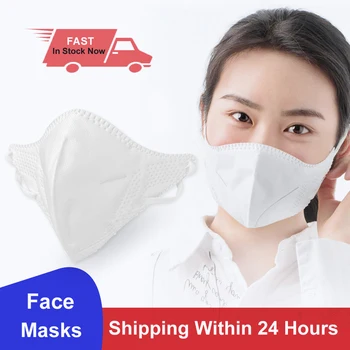 

Face Masks Dust-proof Respirator Adjustable Reusable Face Mouth Mask for Adults Children 5 Layers Filter Breathable Mouth Cover