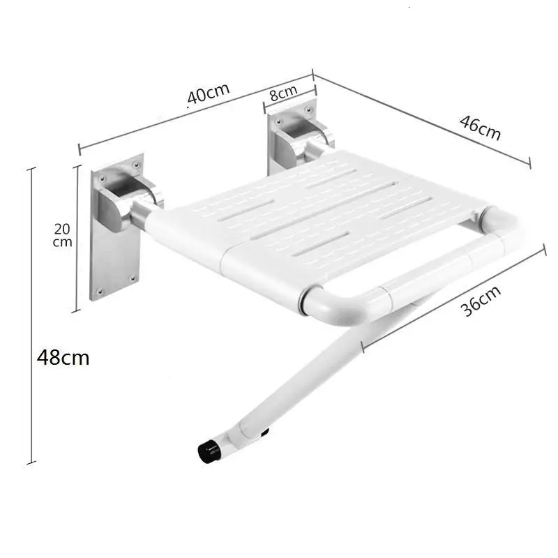 Number 6 Sgabello Doccia Minusvalido Mueble De Dormitorio мебель для дома табурет Ducha Escalon плиссированный стул для ванной комнаты - Цвет: Number 6