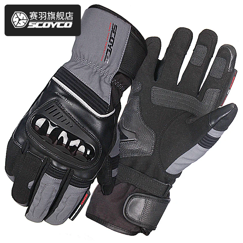 black racing gloves