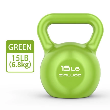 Kettlebell для Гиря для фитнеса, мяч для фитнеса, оборудование для фитнеса, гантели, тренировочные инструменты для фитнеса, подъемный горшок - Цвет: 15LB