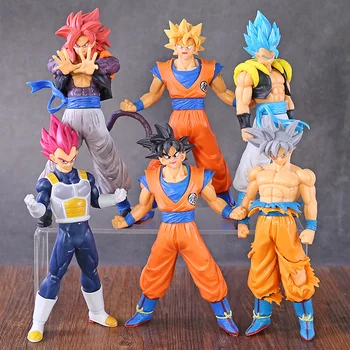 

Dragon Ball Anime Figurine Son Goku Broli Son Gohan Saiyan Figure Dragon Ball Action Figure Collection Model Toy 6pcs/set