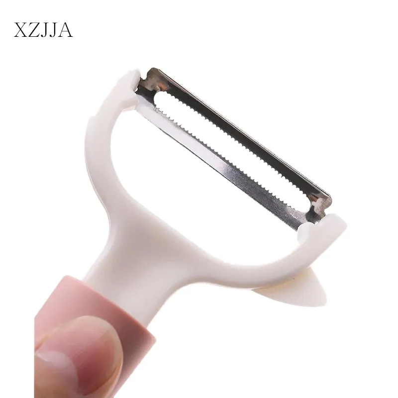 XZJJA Multi-function Stainless Steel Vegetable Fruit Peeler Kitchen Potato Carrots Cucumber Slicer Knife Kitchen Accessories