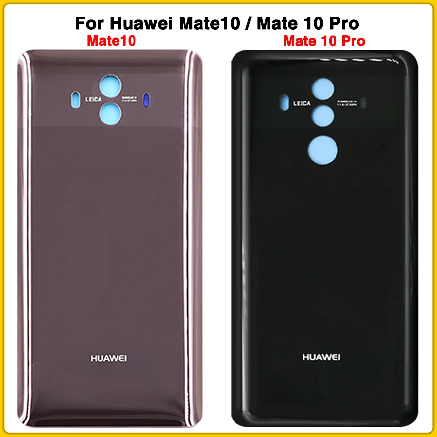 Чехол для задней крышки mate 10 для huawei mate 10 mate 10 Pro, крышка для батареи, задняя крышка для задней крышки, стекло, запасные части