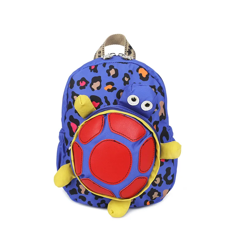 

New Stlye Schoolbags Kids Cute Little Turtle Printed Shoulder Backpack Teenage Fashion Casual Outdoor Bag Mini Backpack for Girl