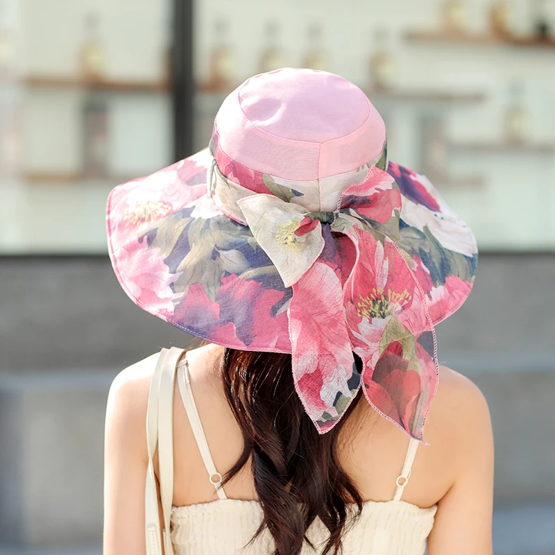 2022 New Fashion Women Bow Church Hat 