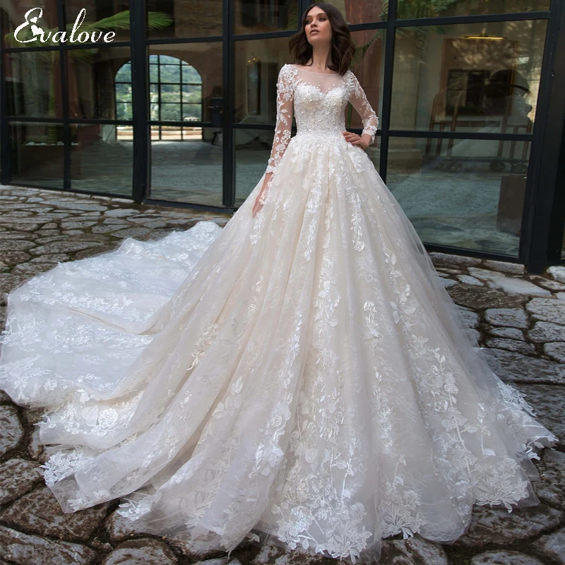 glamorous ball gown wedding dresses