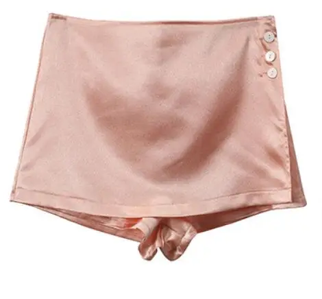 Летний комплект из 3 предметов, женская одежда, новинка, розовый вязаный кардиган+ клетчатый Топ без бретелек+ мини-юбка, модная уличная одежда - Цвет: only skirt