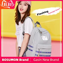 Новинка, сумка для ноутбука, Модный Usb рюкзак, ins, женский рюкзак для средней школы, Студенческая сумка для средней школы, Студенческая сумка для путешествий, водонепроницаемая