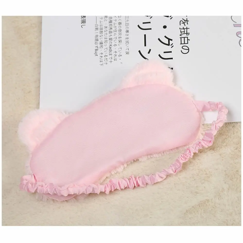 1 шт., Kawaii, маска для глаз со Свинкой, мультяшная маска для сна, плюшевая маска для глаз, повязка на глаза, повязка для век, повязка на голову для девочки, плюшевая игрушка, подарки для детей