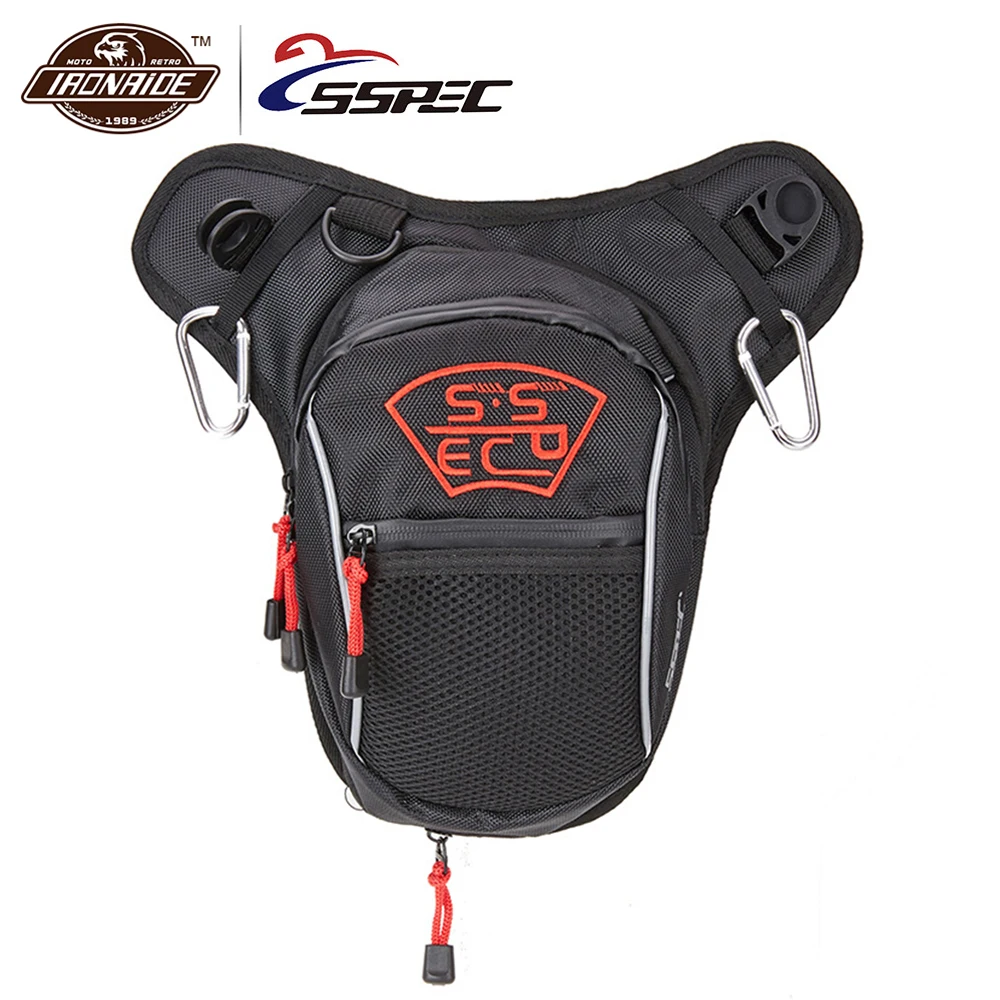 

SSPEC Motorcycle Bag Drop Leg Bag Reflective Motocross Motorcycle Waist Packs Outdoor Multifunctional Knight Riding Leg Bag