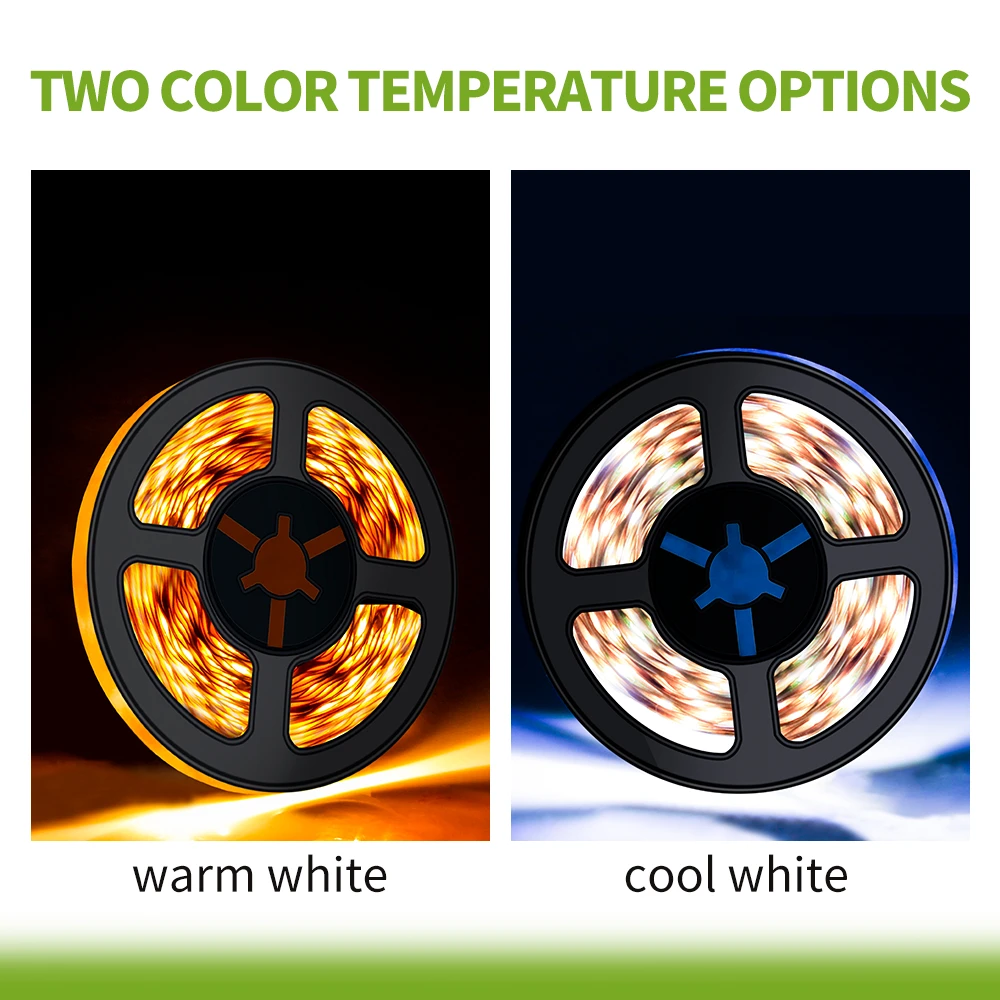 Светодиодная лента USB светильник ТВ Подсветка Диодная 50 см 1 м 2 3 4 5 2835SMD DC5V Тира