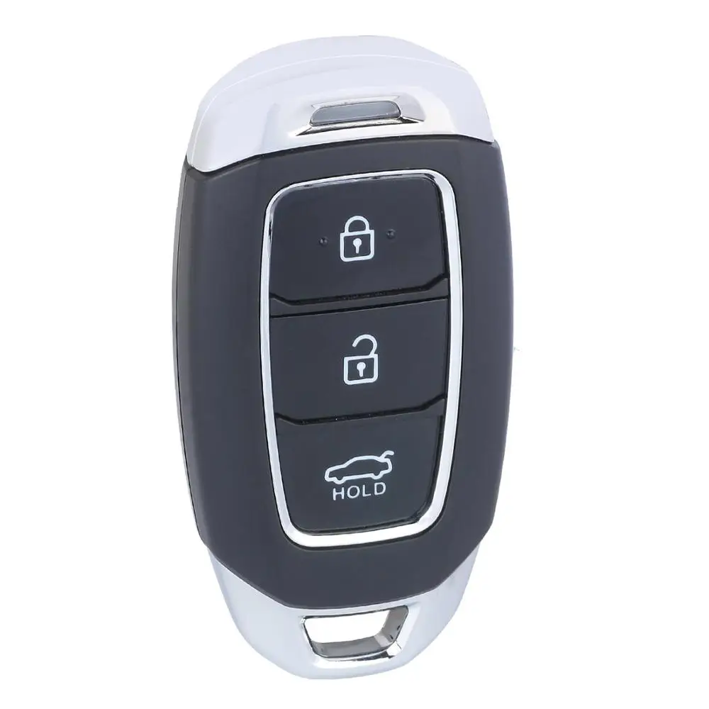 Keyecu смарт-пульт дистанционного ключа оболочки чехол Fob 3 кнопки для hyundai Tucson I30 Creta Solaris