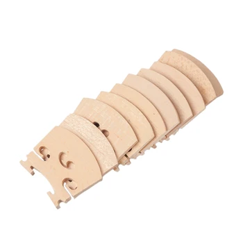

SEWS-10PCS Type Maple Violin Bridge For 1/8 & 1/4 & 1/2 & 3/4 & 4/4 Violin Bridges Violin Parts Stringed Instruments