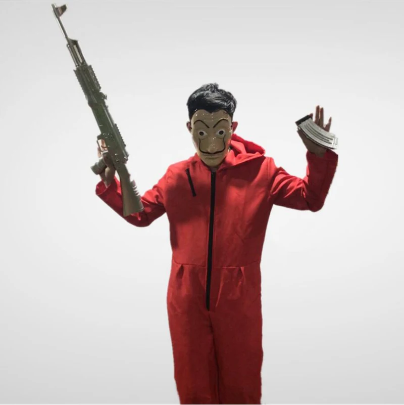 Костюм Сальвадора Дали бумажный дом домик костюм для косплея костюмы на Хэллоуин