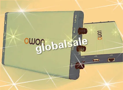 OWON VDS1022I USB осциллограф для ПК 25 МГц 100 мс/с VDS-1022I