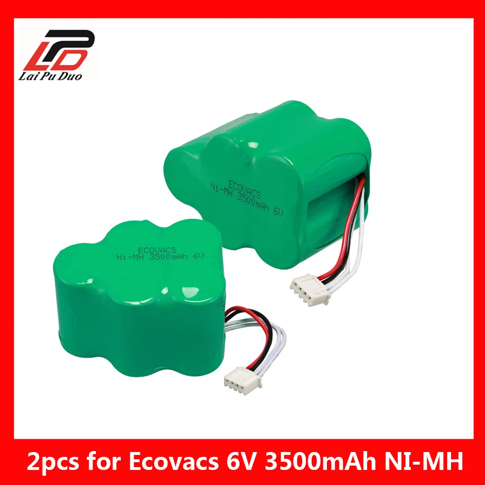 Аккумулятор для очистки Ecovacs deebot TBD71 3500 710 720 730 CEN530 CEN630 CEN680 2 шт./лот 760 мАч 6 в |