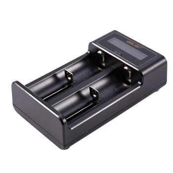 

Golisi I2 2.0A Mini Smart Battery Charger Quick Charge Lcd Display 18650 26650 20700 21700 Rechargeable Charger For Battery