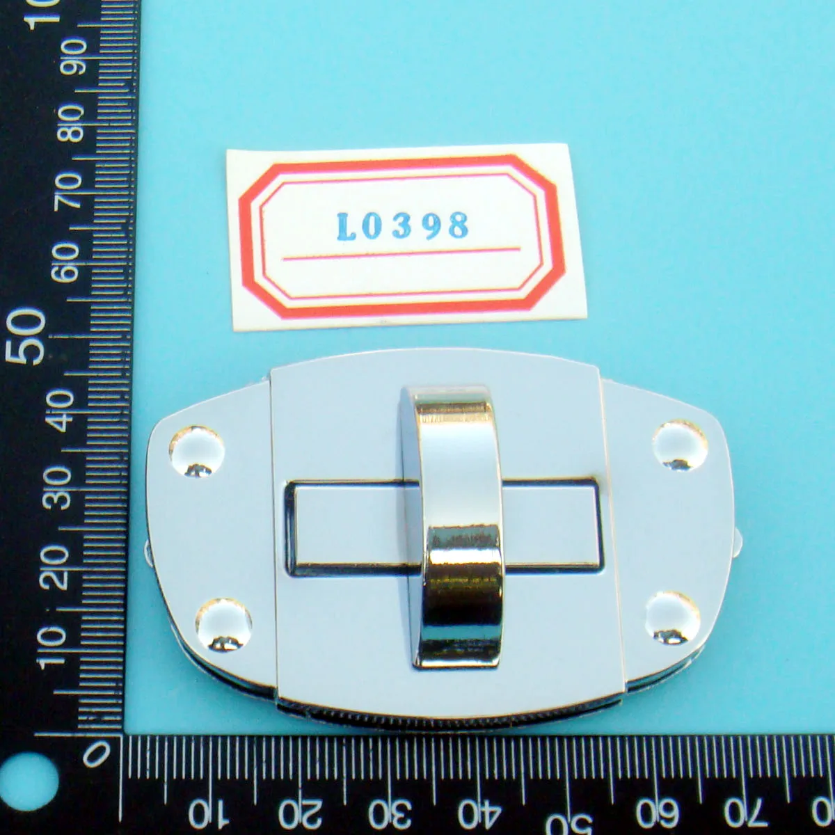Nickel color 10 компл./лот Лестница Форма Высокое качество с поворотной блокировкой застежкой Для женщин кожаные сумки из натуральной кожи сумка Запчасти аппаратные средства "сделай сам" L0398 - Цвет: Nickel color