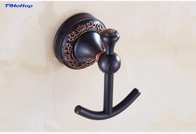 Tlhottop Hat Hook халат вешалка для одежды вешалка для ванной комнаты Аксессуары для ванной комнаты Высокое качество Европейский стиль YJ-7854