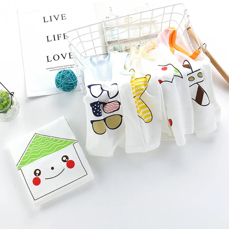 От 1 до 6 лет жилеты для маленьких мальчиков Футболки Детские летние топы без