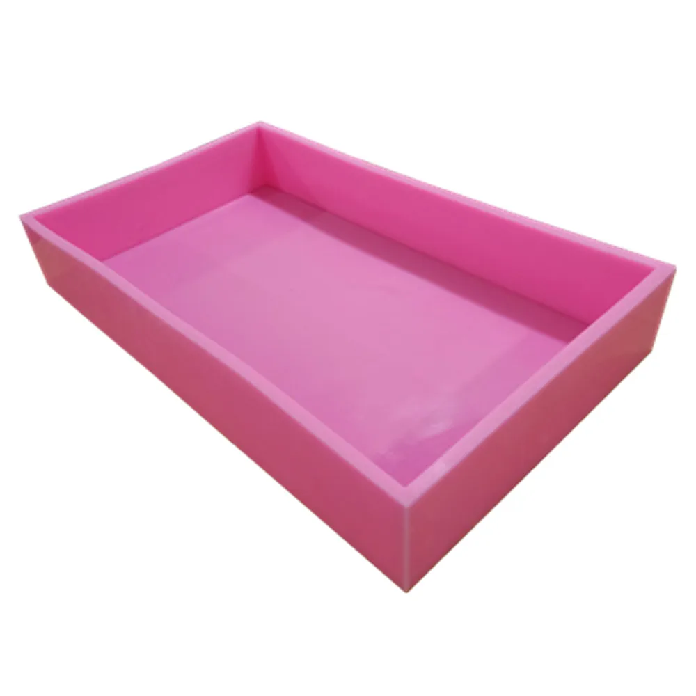 Size 55*32.5*8.8 Cm Big Size Silicone Soap Molds Silicone Slab Mold For