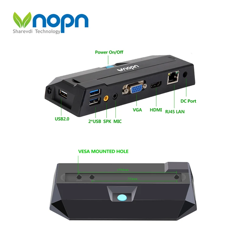X2 тонкий клиент RDP 8G Flash PC станция нулевой клиент двухъядерный облачный терминал виртуальный настольный компьютер мини ПК Windows Linux HDMI