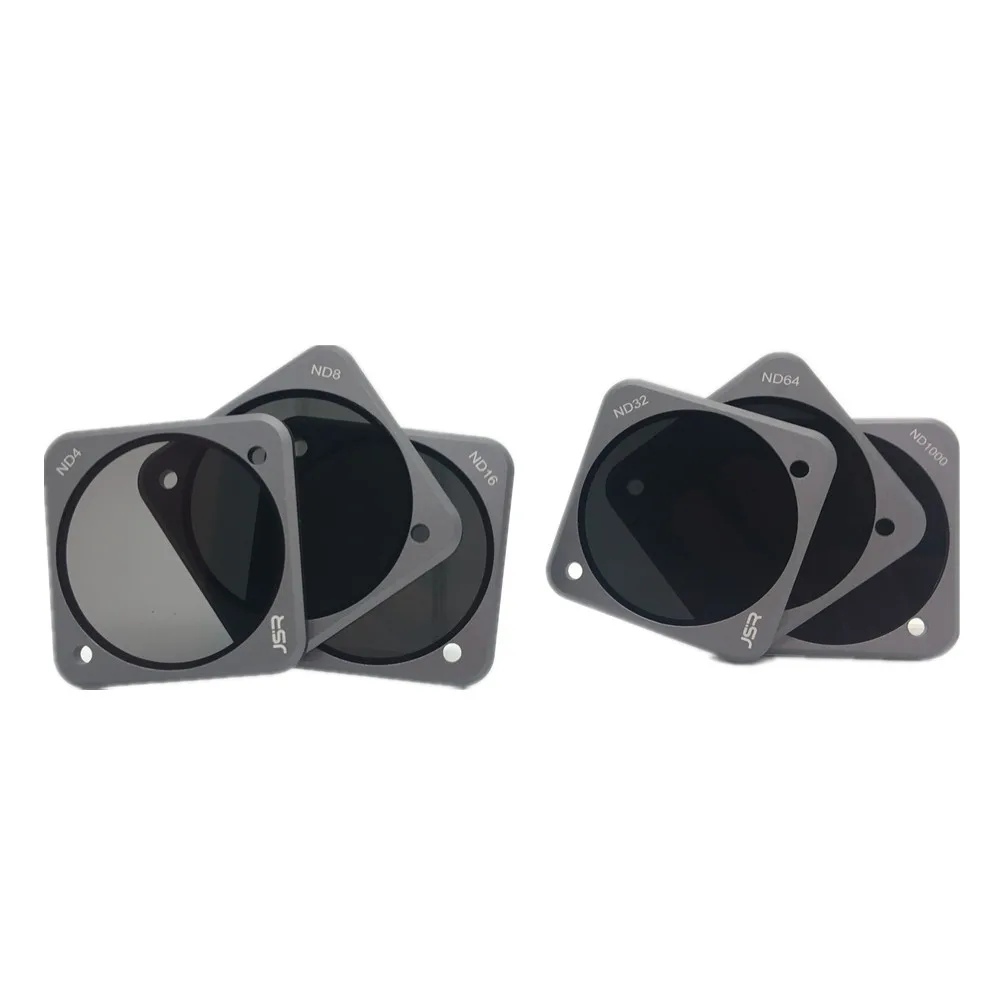Filtre ND4-ND1000 pour GoPro DJI Insta360 - Lot de 6