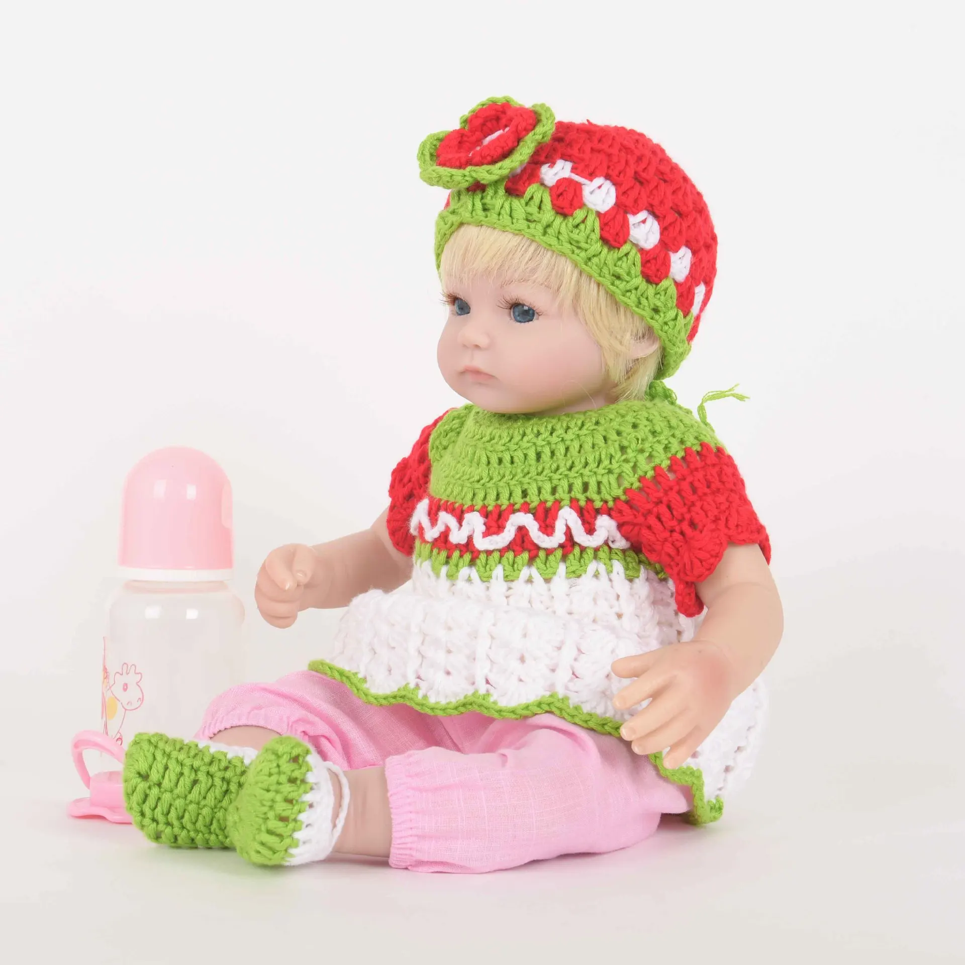 

AliExpress Hot Selling Model Infant Reborn Baby Doll Early Education Toy feelwind