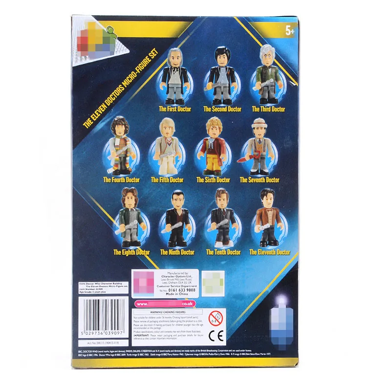 Doctor Who Figure 11 Pack строительные блоки фигурки доктора набор микрофигурок горячие
