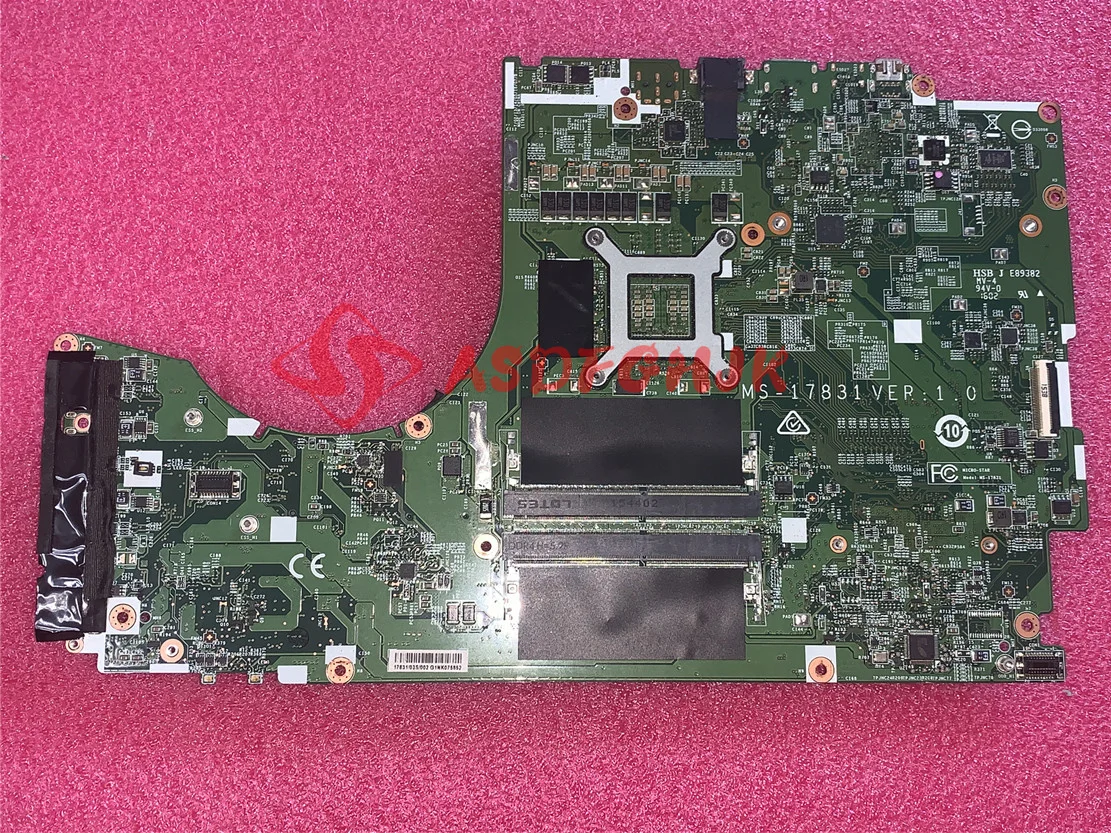 

Оригинальная материнская плата для ноутбука MS-17831 VER 1,0 для MSI GT72 GT72S WT72 WT72S 100%, работает