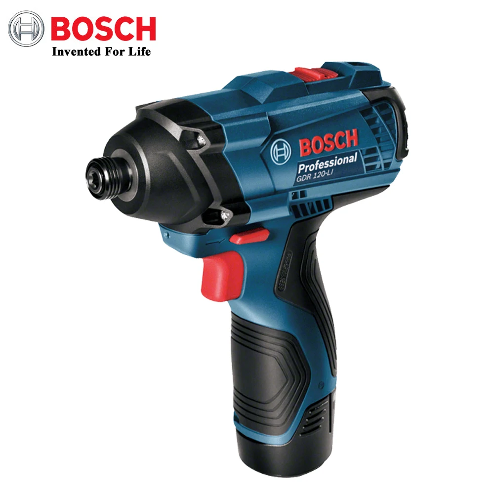Bosch Asli GDR 120-LI Kunci Impact Tanpa Kabel Dapat Diisi Ulang
