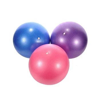 

3pcs Yoga Pilates Ball Small Exercise Ball Exercises Core Strengthening Accessory Ball for Man Woman (Random Color)