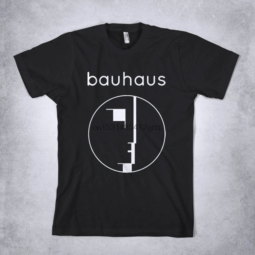 BAUHAUS футболка с логотипом в стиле панк готическом боухаус группы Петер Мерфи