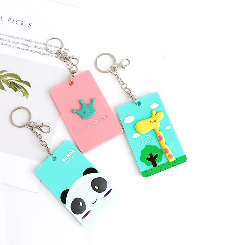 1 шт. милый чехол для карт с изображением жирафа из мультфильма тараф банк автобус